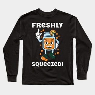 Freshly Squeezed: Get Your Daily Dose of Sunshine on National Orange Juice Day! Long Sleeve T-Shirt